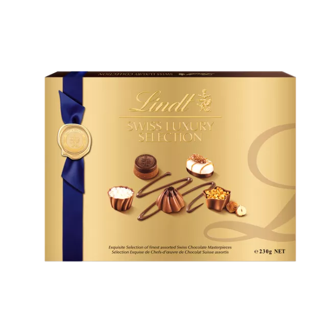 Chocolates Lindt Swiss luxury selection 230g